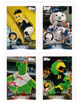 Load image into Gallery viewer, Stephen Piscotty - Mascots: Bernie Brewer - Mr. Met - Phillie Phanatic- Pirate Parrot (MLB Baseball Card) 2019 Topps Stickers # 183 Mint