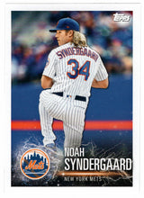 Load image into Gallery viewer, Noah Syndergaard - Blake Treinen (MLB Baseball Card) 2019 Topps Stickers # 194 Mint