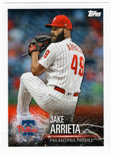 Load image into Gallery viewer, Jake Arrieta - Miguel Andujar (MLB Baseball Card) 2019 Topps Stickers # 203 Mint