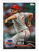 Load image into Gallery viewer, Aaron Nola - Wil Myers (MLB Baseball Card) 2019 Topps Stickers # 204 Mint