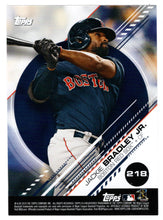 Load image into Gallery viewer, Ozzie Albies - Jackie Bradley Jr. - Rookie & Rising Stars (MLB Baseball Card) 2019 Topps Stickers 218 Mint