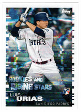 Load image into Gallery viewer, Luis Urias - Brandon Nimmo - Rookie & Rising Stars (MLB Baseball Card) 2019 Topps Stickers 221 Mint