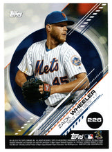 Load image into Gallery viewer, Evan Longoria - Zack Wheeler (MLB Baseball Card) 2019 Topps Stickers 226 Mint