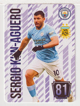 Load image into Gallery viewer, Sergio Aguero - Manchester FC (Soccer Trading Card) 2024-25 Grass Games # 80 Points - Mint