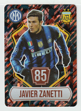 Load image into Gallery viewer, Javier Zanetti - Inter Milan - Holo (Soccer Trading Card) 2024-25 Grass Games # 85 Points - Mint