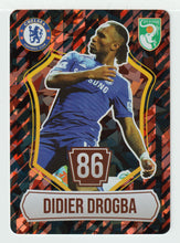 Load image into Gallery viewer, Didier Drogba - Chelsea FC - Holo (Soccer Trading Card) 2024-25 Grass Games # 86 Points - Mint