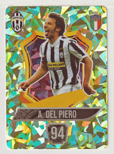 Load image into Gallery viewer, Alessandro Del Piero - Juventus FC - Holo (Soccer Trading Card) 2024-25 Grass Games # 94 Points - Mint