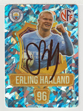 Load image into Gallery viewer, Erling Haaland - Manchester City FC - Holo - Autographic (Soccer Trading Card) 2024-25 Grass Games # 96 Points - Mint