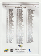 Load image into Gallery viewer, Filip Forsberg - Nashville Predators - Checklist (NHL Hockey Card) 2025-26 Upper Deck MVP # 100 Mint