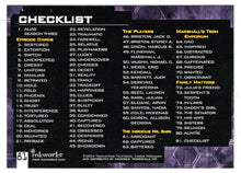 Load image into Gallery viewer, Checklist (Trading Card) Alias Season Three - 2004 Inkworks # 81 - Mint