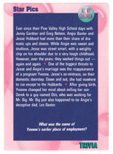 Load image into Gallery viewer, Trivia - What was the Name of Yvonne's Earlier Place of Employment? (Trading Card) All My Children - 1991 Star Pics # 26 - Mint