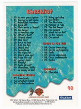 Load image into Gallery viewer, Checklist (Trading Card) Free Willy 2 - 1995 Skybox # 90 - Mint