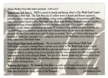 Load image into Gallery viewer, Rescue Workers From Other States - Part # 4 (Trading Card) Heroes of the World Trade Center Memorial - Tribute - 2002 Chestnut Publications # 130 - Mint