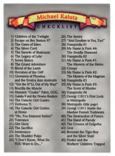 Load image into Gallery viewer, Checklist (Trading Card) Michael Kaluta - 1994 FPG # 90 - Mint