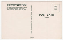 Load image into Gallery viewer, Kapok Tree Inn, Madeira Beach, Florida, USA Vintage Original Postcard # 1853 - New - 1970's