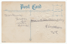 Load image into Gallery viewer, A Happy Birthday - Vintage Original Postcard # 2230 - Early 1900's - VG