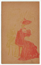 Load image into Gallery viewer, Portrait of a Young Woman (Unknown) Vintage Original Postcard # 2246 - Early 1900's - NM