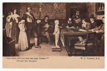 Load image into Gallery viewer, Artist: W. F. Yeames - Walker Art Gallery, England Vintage Original Postcard # 2256 - New - Early 1900's