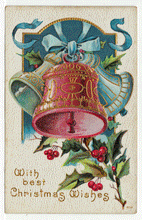 Load image into Gallery viewer, With Best Christmas Wishes Vintage Original Postcard # 2291 - Hand Written December 25, 1911 - VG