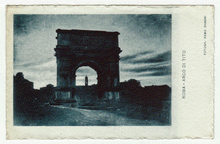 Load image into Gallery viewer, Arch of Titus, Rome, Italy Vintage Original Postcard # 2375 - New - 1940's