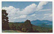 Load image into Gallery viewer, Mountain Scene, Southwest, Virginia, USA Vintage Original Postcard # 2453 - New 1970's