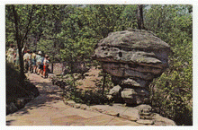 Load image into Gallery viewer, Mushroom Rock, Rock City Gardens, Chattanooga, Tennessee, USA Vintage Original Postcard # 2479 - New - 1970's