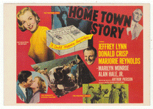 Load image into Gallery viewer, Home Town Story - Movie Vintage Original Postcard # 2510 - New, 1990's