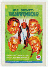 Load image into Gallery viewer, Me Siento Rejuvenecer - Monkey Business - Movie Vintage Original Postcard # 2519 - New, 1990's