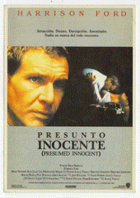 Load image into Gallery viewer, Presunto Inocente - Presumed Innocent - Movie Vintage Original Postcard # 2548 - New, 1990's