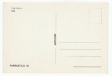 Load image into Gallery viewer, Doctor X - Movie Vintage Original Postcard # 2564 - New, 1990's