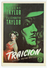 Load image into Gallery viewer, Traicion - Betrayal - Movie Vintage Original Postcard # 2565 - New, 1990's
