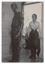 Load image into Gallery viewer, James Dean and Elizabeth Taylor - Vintage Original Postcard # 2584 - New, 1990's