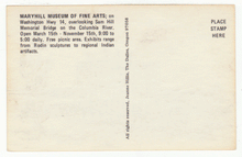 Load image into Gallery viewer, Maryhill Museum of Fine Arts, Goldendale, Washington, USA- Vintage Original Postcard # 2609 - New 1970's