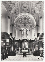 Load image into Gallery viewer, The Royal Air Force Church of St. Clement Danes, Strand, London, England Vintage Original Postcard # 1257 - New, 1920's - Real Photograph