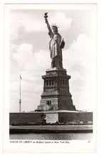 Load image into Gallery viewer, Statue of Liberty, New York, NY, USA - Vintage Original Postcard # 1365 - New - Real Photo - 1930's
