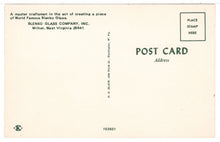 Load image into Gallery viewer, Blenko Glass Company, Milton, West Virginia, USA - Vintage Original Postcard # 1459 - New - 1960's NM
