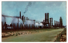 Load image into Gallery viewer, Oil Refinery Industry, Texas, USA - Vintage Original Postcard # 1460 - New - 1960's VG