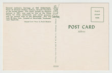 Load image into Gallery viewer, Andrew Jackson's Carriage - The Hermitage, Nashville, Tennessee, USA Vintage Original Postcard # 1505 - New - 1960's