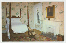 Load image into Gallery viewer, The Hermitage, Nashville, Tennessee, USA - Guest Room - Vintage Original Postcard # 1511 - New - 1960's