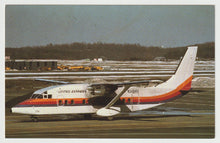 Load image into Gallery viewer, United Express - Shorts SD3-60 - Airplane - USA Vintage Original Postcard # 1548 - New - 1980's