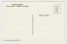 Load image into Gallery viewer, United Express - Shorts SD3-60 - Airplane - USA Vintage Original Postcard # 1548 - New - 1980's