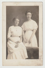 Load image into Gallery viewer, Mother - Daughter Portrait (Unknown) Vintage Original Postcard # 1595 - New - Early 1900's
