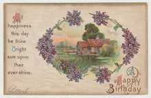 Load image into Gallery viewer, A Happy Birthday Vintage Original Postcard # 1611 - New - Early 1900's