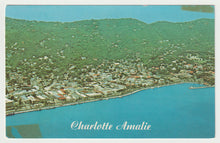 Load image into Gallery viewer, Charlotte Amalie, U.S. Virgin Islands Vintage Original Postcard # 1639 - New - 1970's