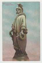 Load image into Gallery viewer, Armed Freedom - Dome of the Capitol Building, Washington D.C. USA Vintage Original Postcard # 1703 - New - 1920's