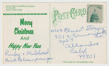 Load image into Gallery viewer, Polk County Courthouse, Dallas, Oregon, USA Vintage Original Postcard # 1782 - Hand Written 1970's