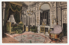 Load image into Gallery viewer, Palace of Fontainebleau, La Douce, France (Napoleon's Bedroom) Vintage Original Postcard # 1788 - New - 1950's
