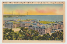 Load image into Gallery viewer, Bancroft Hall, U.S. Naval Academy, Annapolis, Maryland, USA Vintage Original Postcard # 1837 - New - 1930's