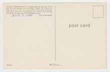 Load image into Gallery viewer, The Snow Train (Chicago & Northwestern), Quartzite Lake, USA - Vintage Original Postcard # 1935 - New - August 19801970's