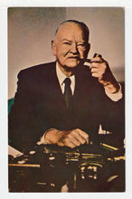 Load image into Gallery viewer, US President Herbert Hoover - Vintage Original Postcard # 2005 - New, 1980's - NM